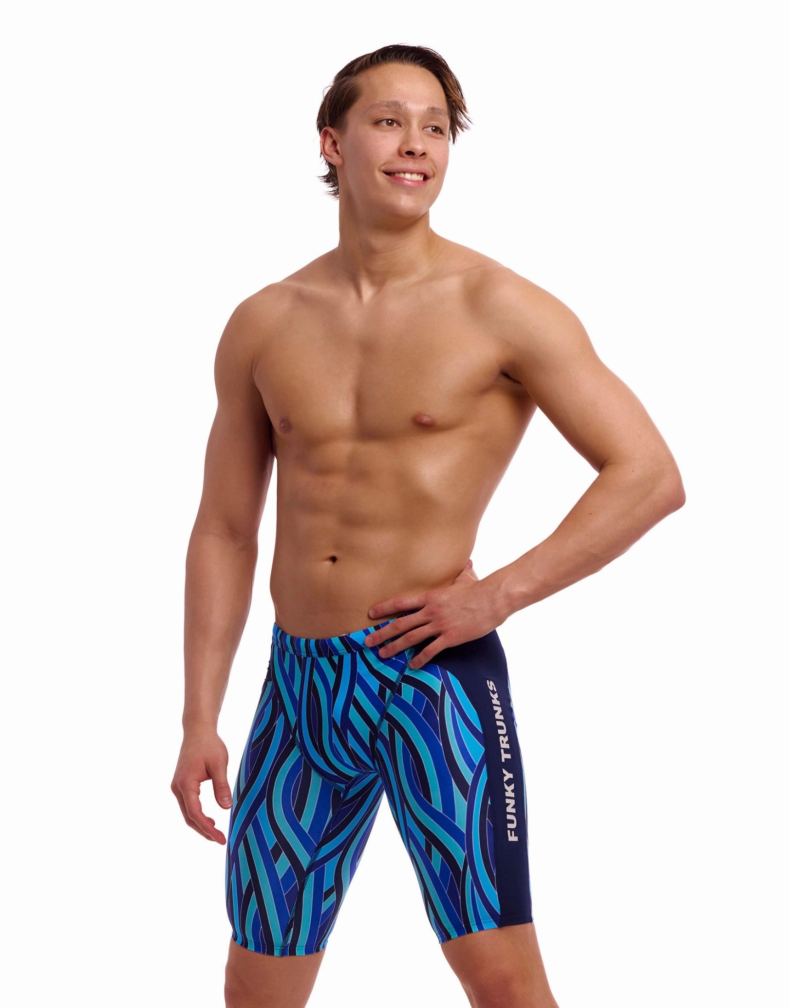 Snork City Swim Training Jammer - Blue