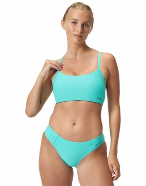 Solid Racerback Bikini Top - Turquoise speedo mens swimwear, speedo training swimsuits