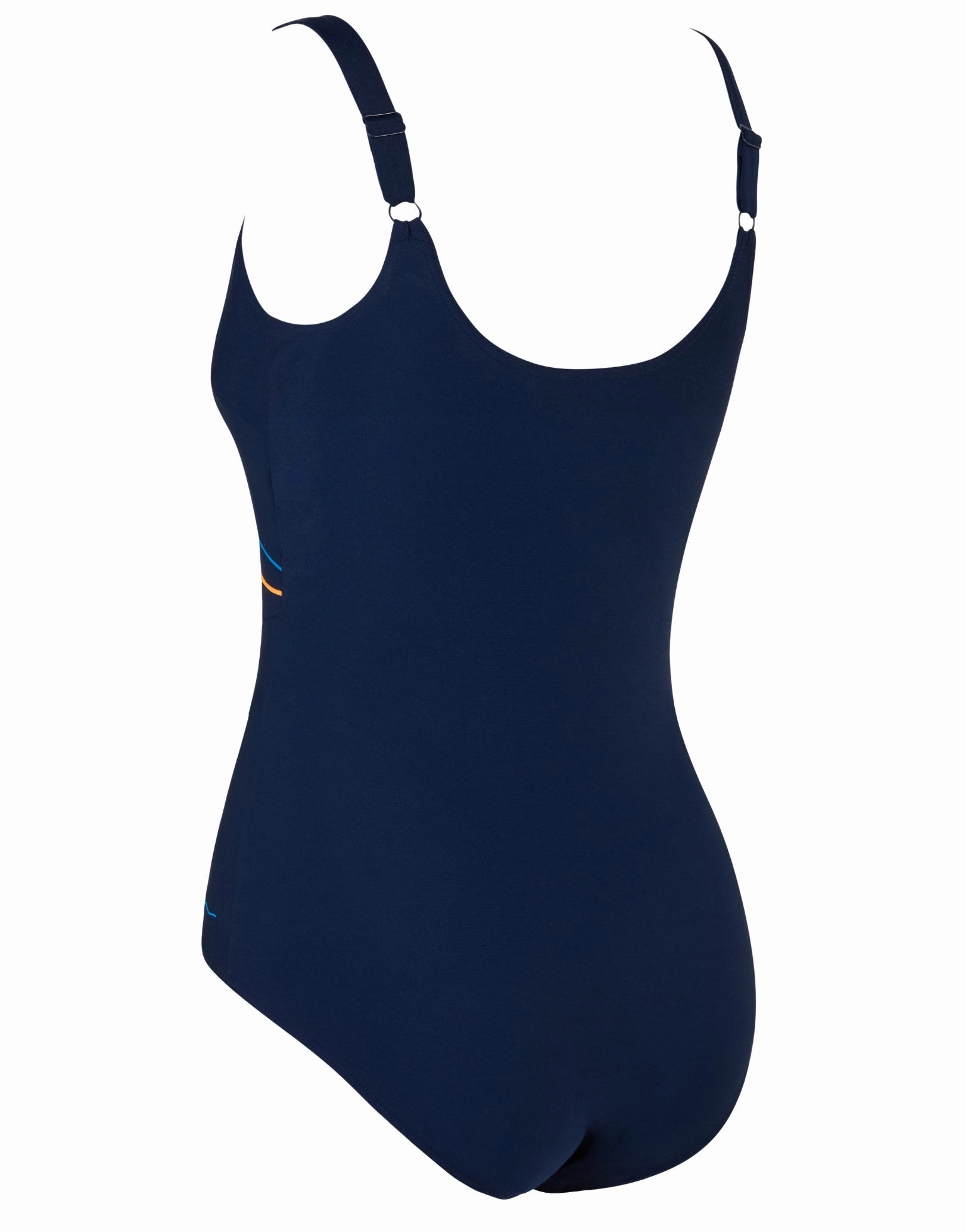 Spatial Adjustable Macmaster Scoopback Swimsuit - Navy