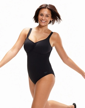 Speedo Shaping AquaNite Swimsuit - Black speedo mens swimwear, speedo training swimsuits