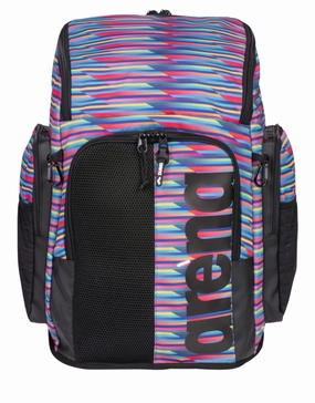 Spiky III Racing Stripes Allover Team 45L Backpack - Limited Edition arena swimwear for men, arena competitive swimsuits
