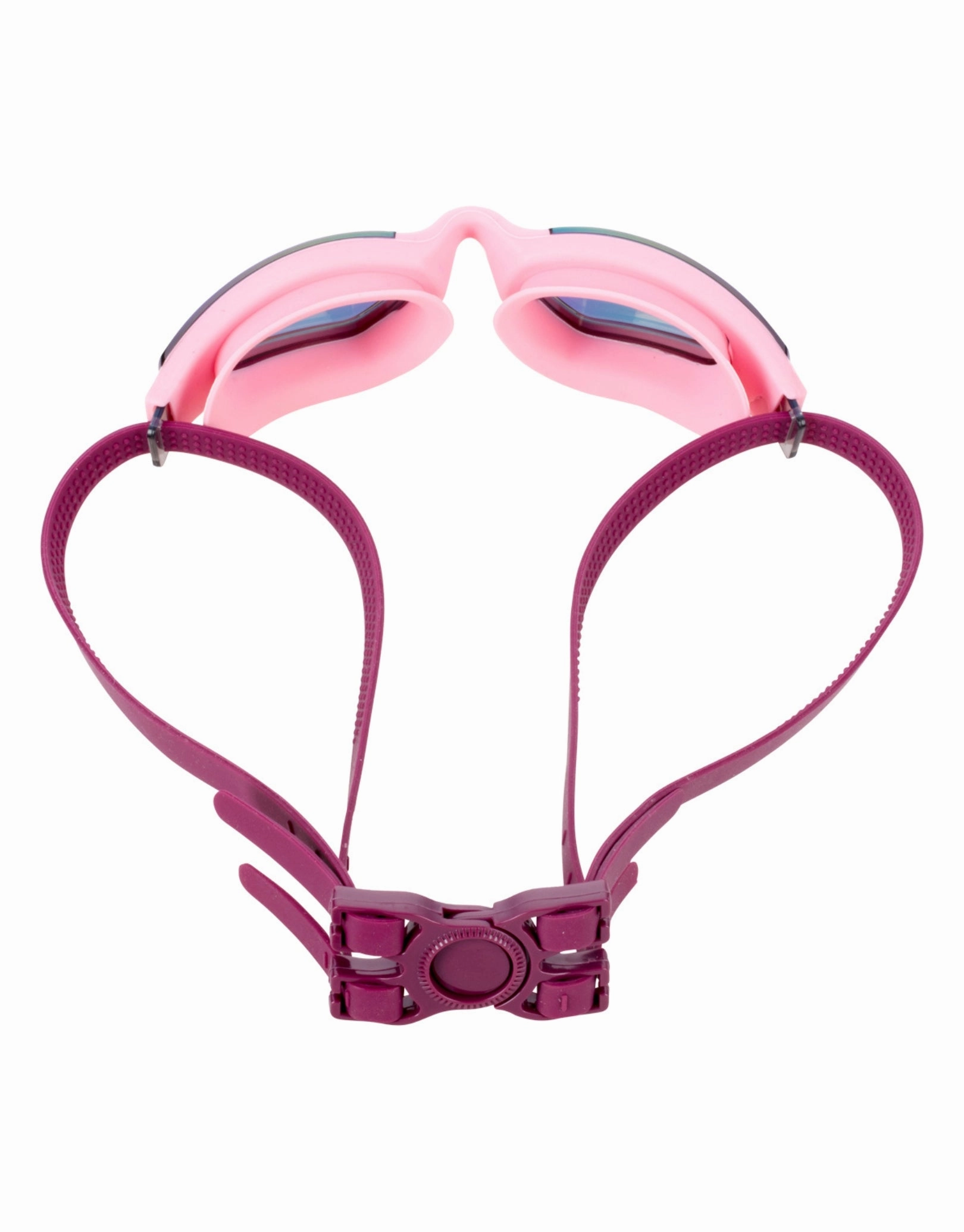 Splash Female Swim Goggles - Pink/Gold Mirrored