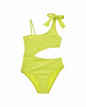 Splendid One-Shoulder Monokini cute swimsuits for teen girls, modest teen swimwear