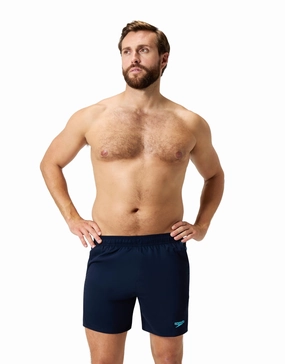 Sport 2 Panel 16" Watershorts - Navy/Blue speedo mens swimwear, speedo training swimsuits