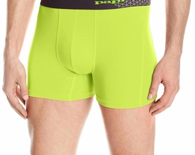 Sport Mesh Mid Trunk In Safety Yellow mens beach swimwear, quick dry mens swimsuits