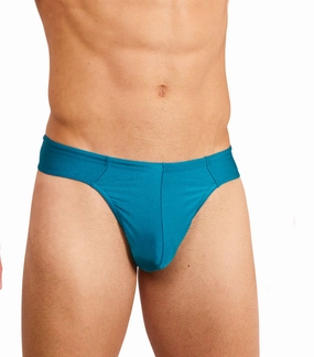 St Tropez Swim Thong Teal affordable men's swimwear, summer swimwear for men