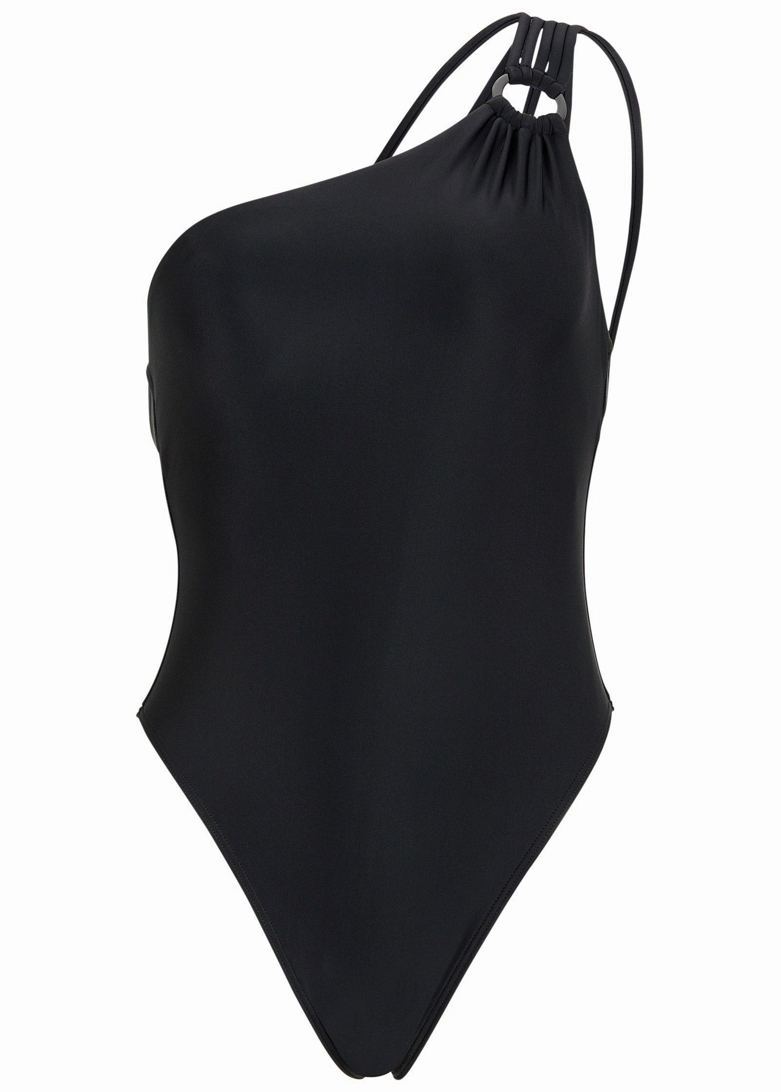 Strappy One-Piece - Black Beauty