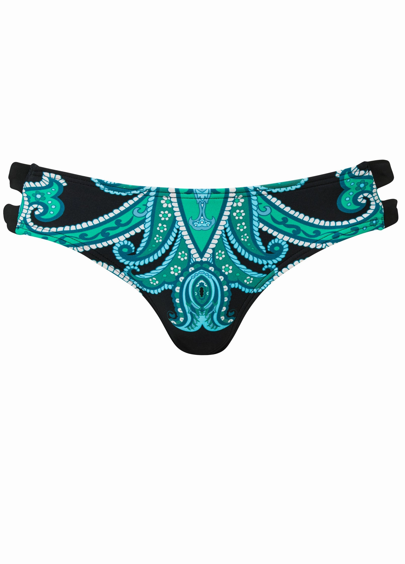 Strappy Side Bottom - Evening Paisley
