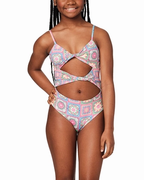 Submarine Irreversible One-Piece cute swimsuits for teen girls, modest teen swimwear