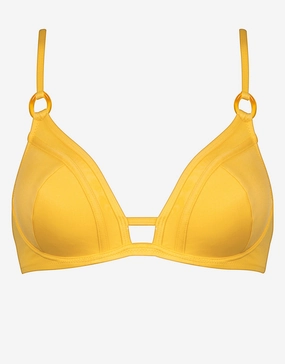 Summer Dive Ring Plunge Bikini Top - Sun full coverage swim tops, cute bikini tops