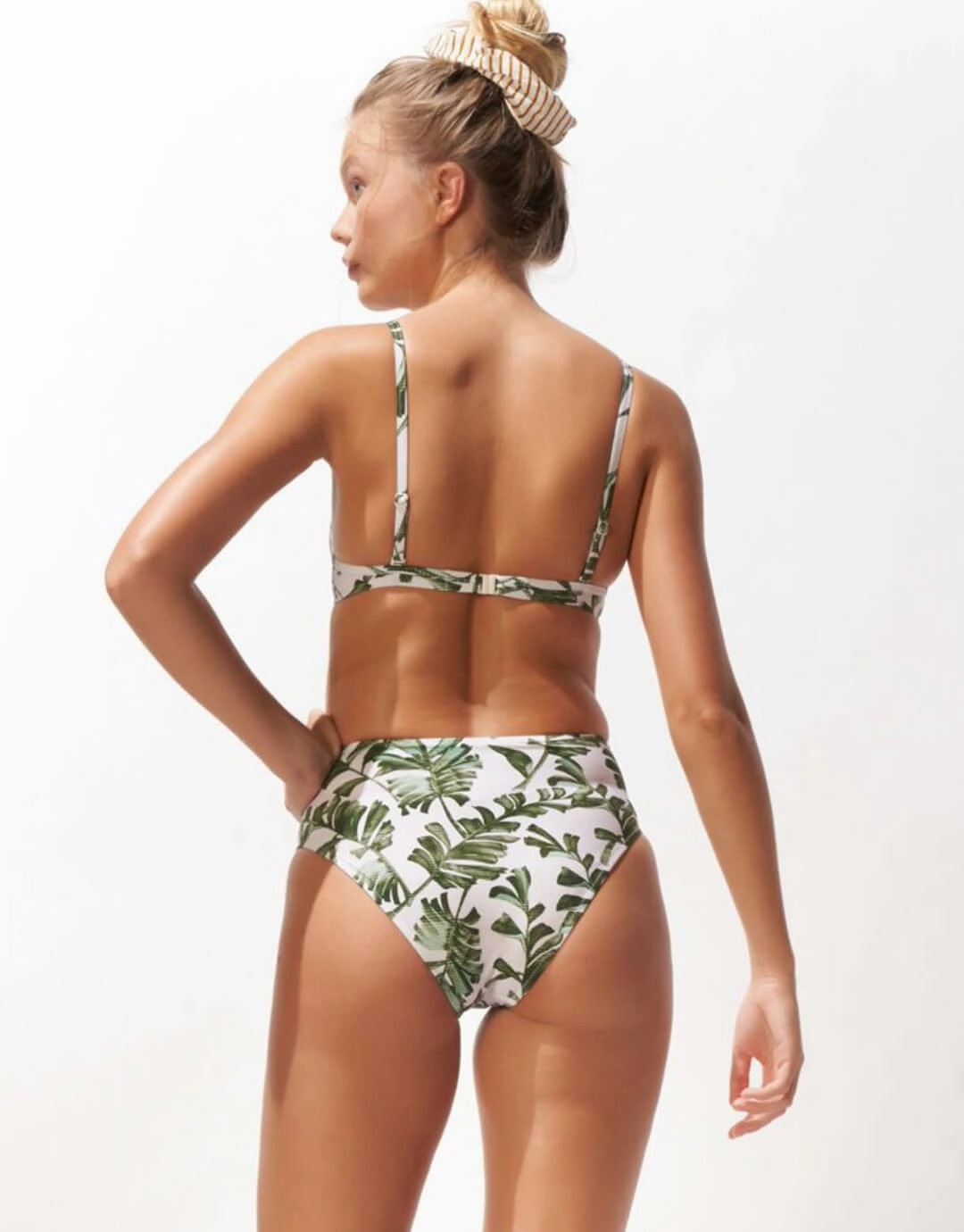 Summer Duo High Waist Pant - Leafy Breeze