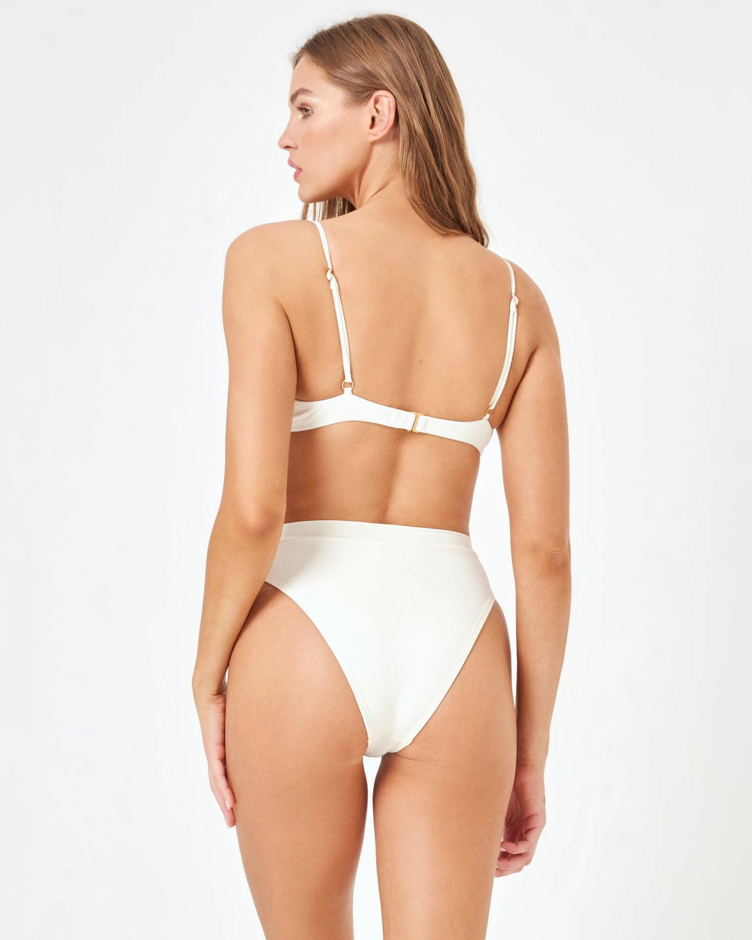 Sunrise Shell Bikini Top - Cream