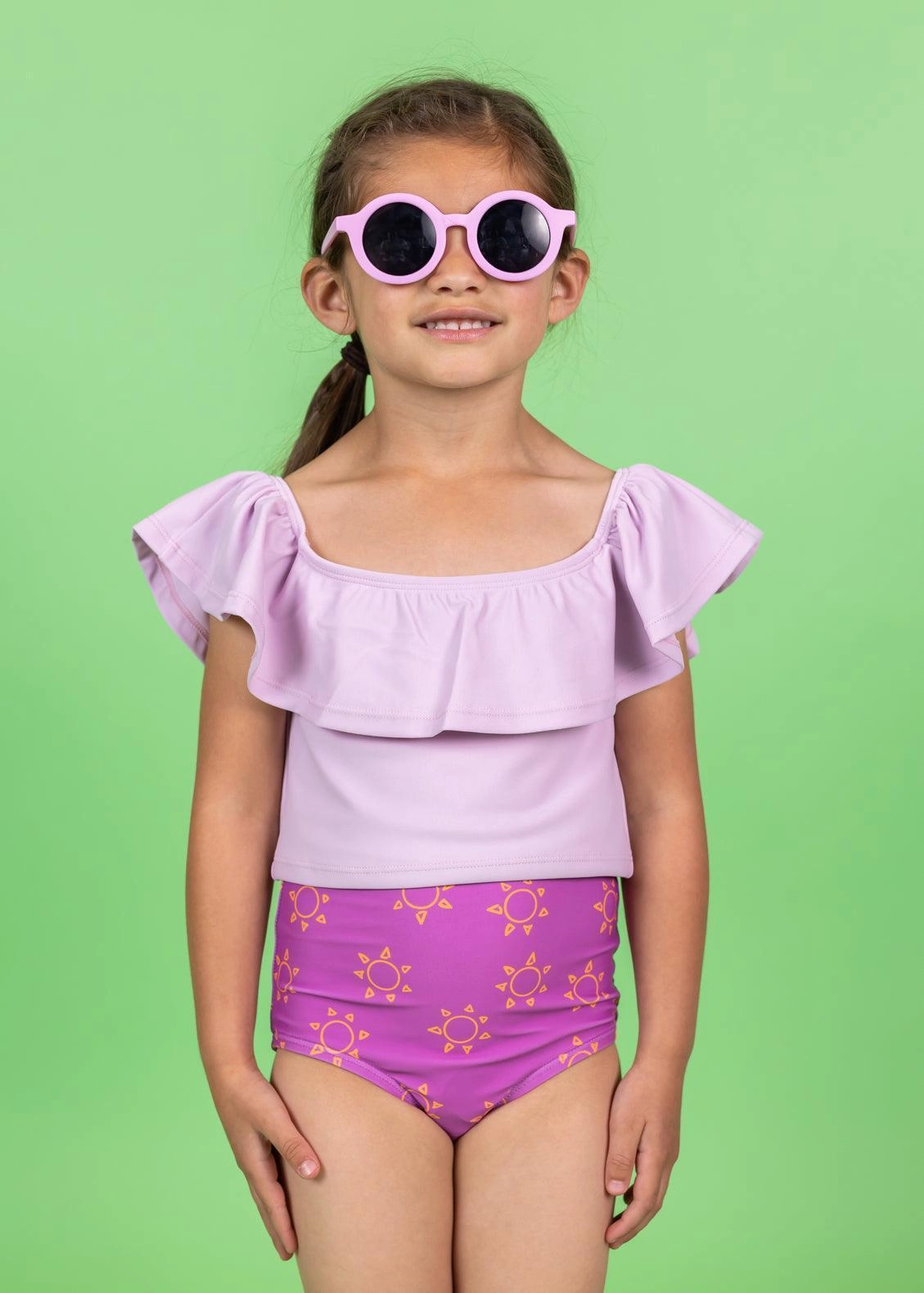 Suns | Mini High-Waisted Bottoms toddler girl swimwear, summer swimwear for girls