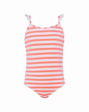 Sunuva Frill Strap Swimsuit cute swimsuits for teen girls, modest teen swimwear