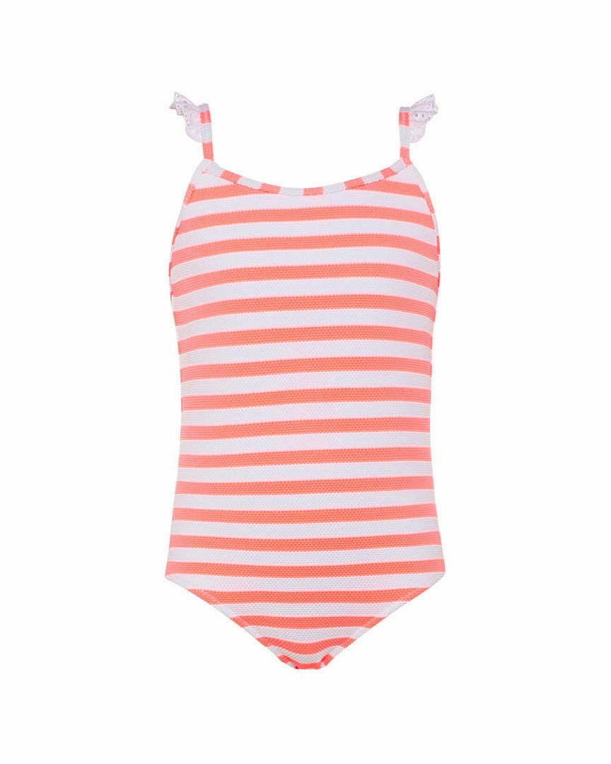 Sunuva Frill Strap Swimsuit cute swimsuits for teen girls, modest teen swimwear