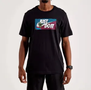 Surfing Turtle T-Shirt In Black