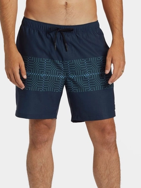 Surftrek Elastic Boardshorts men's boardshorts swimwear, long swim shorts for men
