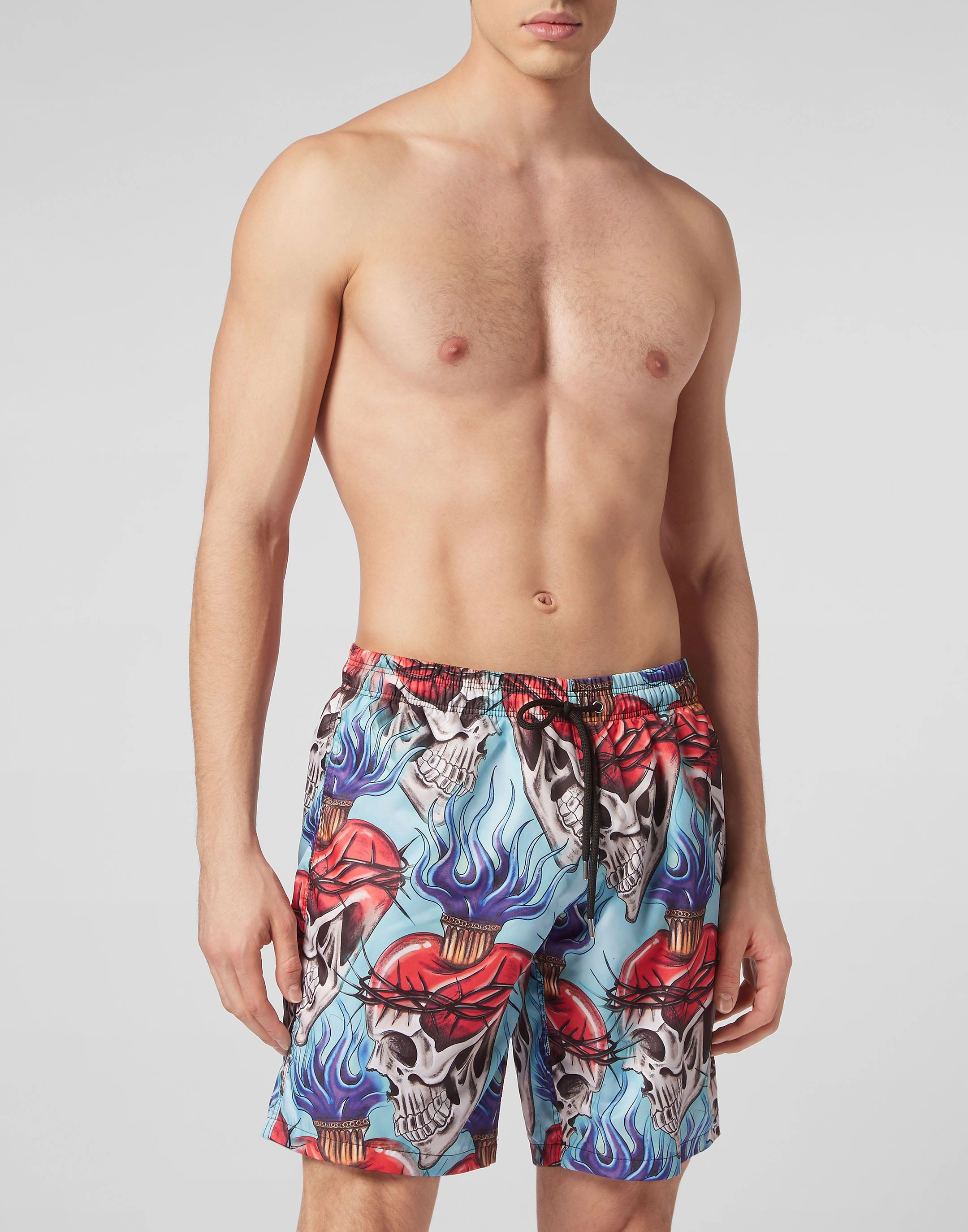 Swim Shorts Love Tattoo