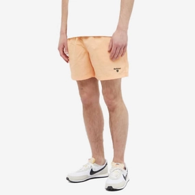 Swim Trunks In Coral mens beach swimwear, quick dry mens swimsuits