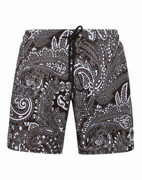 Swimwear Boxer Paisley mens beach swimwear, quick dry mens swimsuits