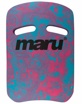 Swirl Two Grip Fitness Kickboard - Blue/Pink maru swimwear women, maru competition swimsuits