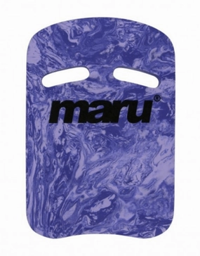 Swirl Two Grip Fitness Kickboard - Dark Purple/Purple maru swimwear women, maru competition swimsuits