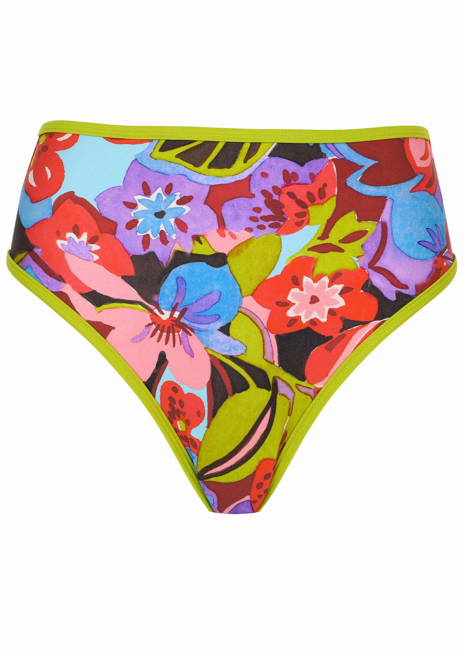 Tahiti Midi Bottom - Strawberry Floral