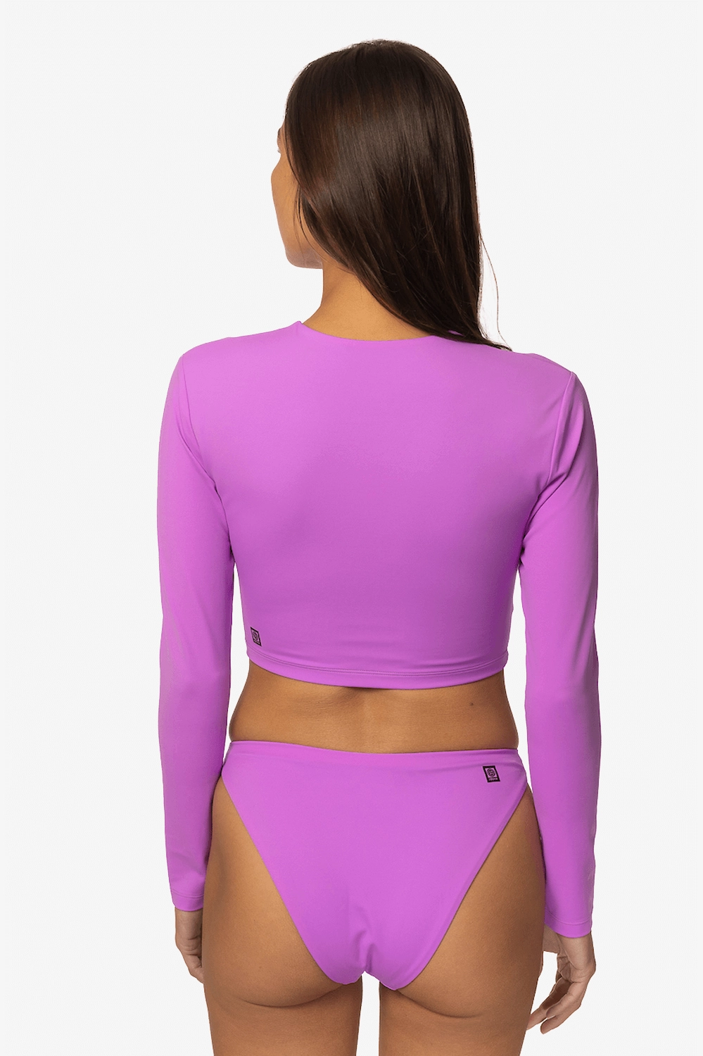 Taranaki Long Sleeved Crop Cut-Out Rashie - Dreamer