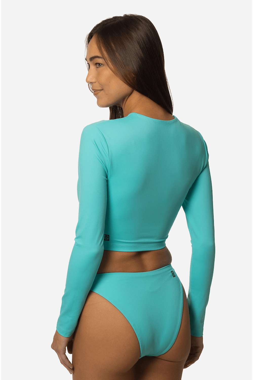 Taranaki Long Sleeved Crop Cut-Out Rashie - Manifest