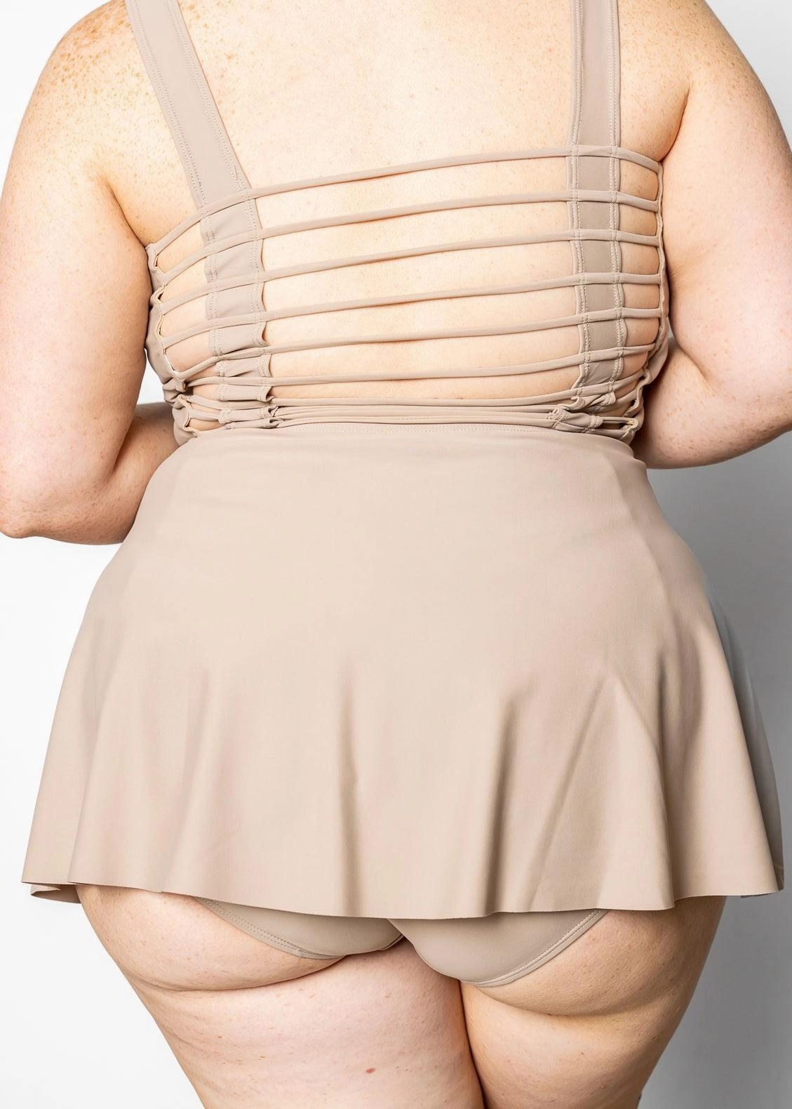 Taupe | Detached Short Skirt
