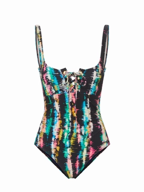 Taylor One Piece Bimini Sky high waist swimwear women, swimsuit for women beachwear