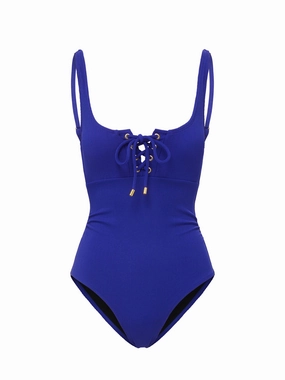 Taylor One Piece Iris Texture high waist swimwear women, swimsuit for women beachwear