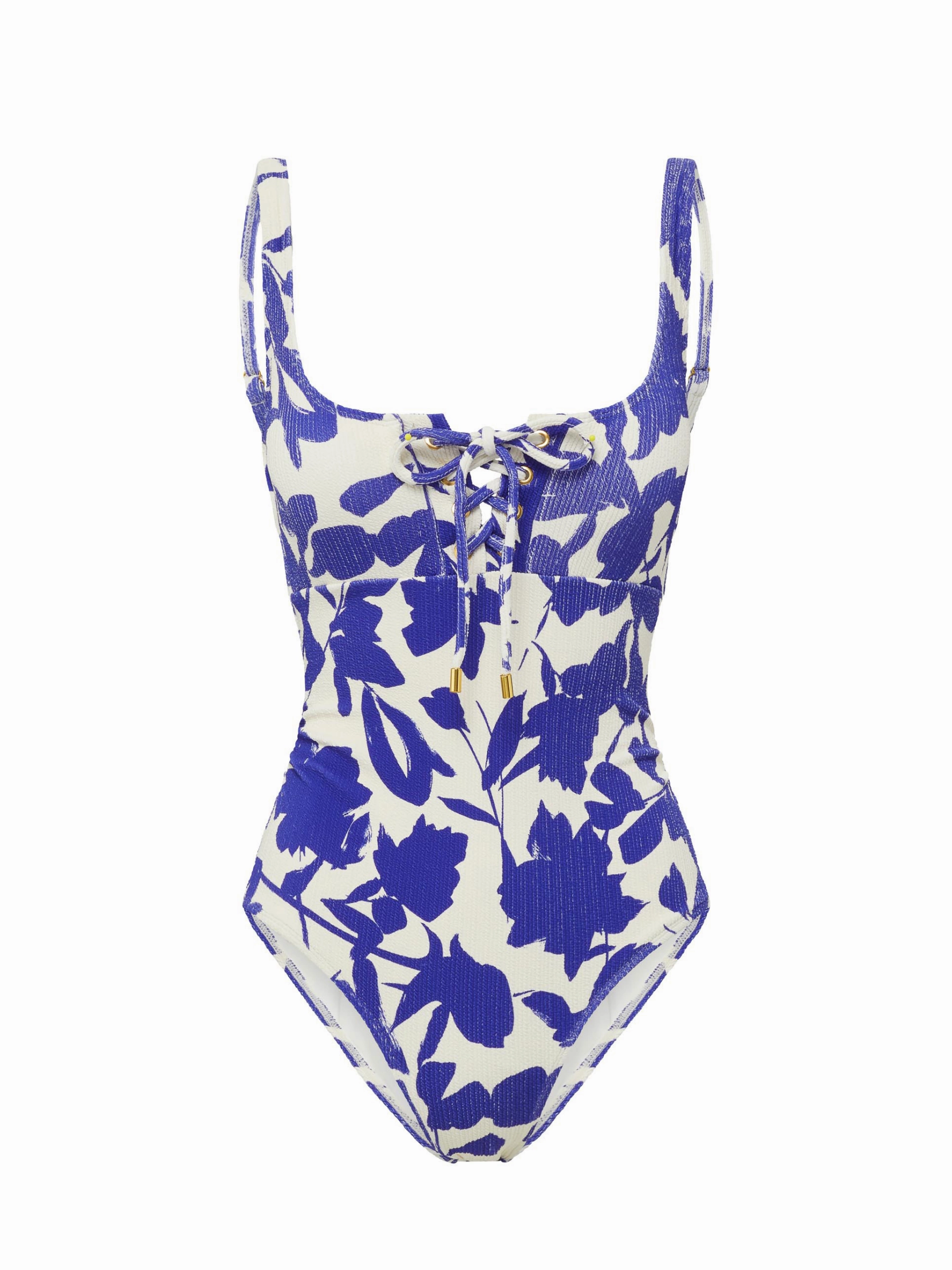 Taylor One Piece Moraea Garden Texture fashionable beach swimwear, modern womens bikinis