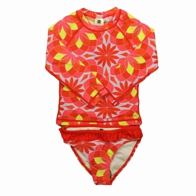 Tea Girls Red | Purple 2-piece Swimsuit cute swimsuits for teen girls, modest teen swimwear