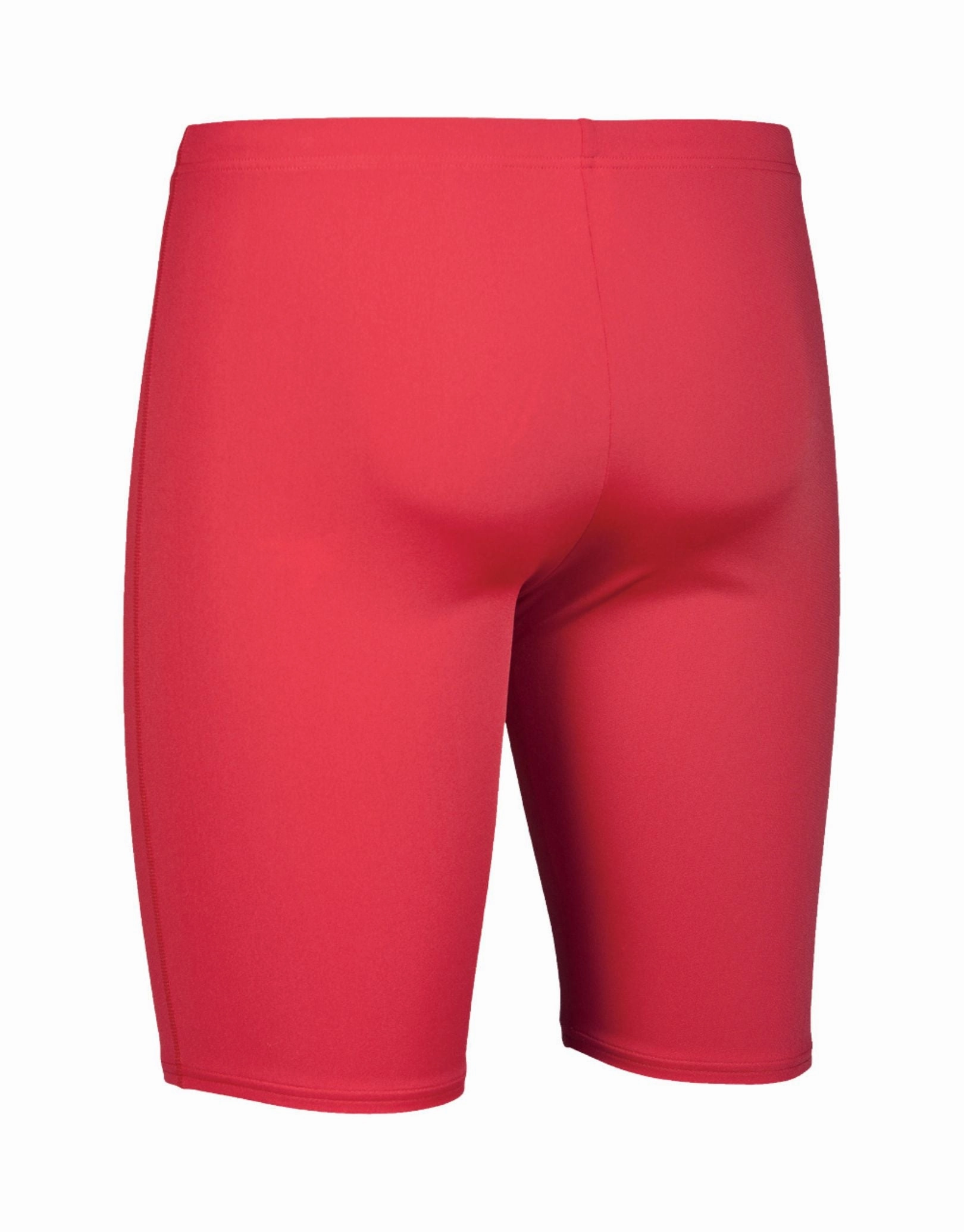 Team Solid Swim Jammer - Red/White