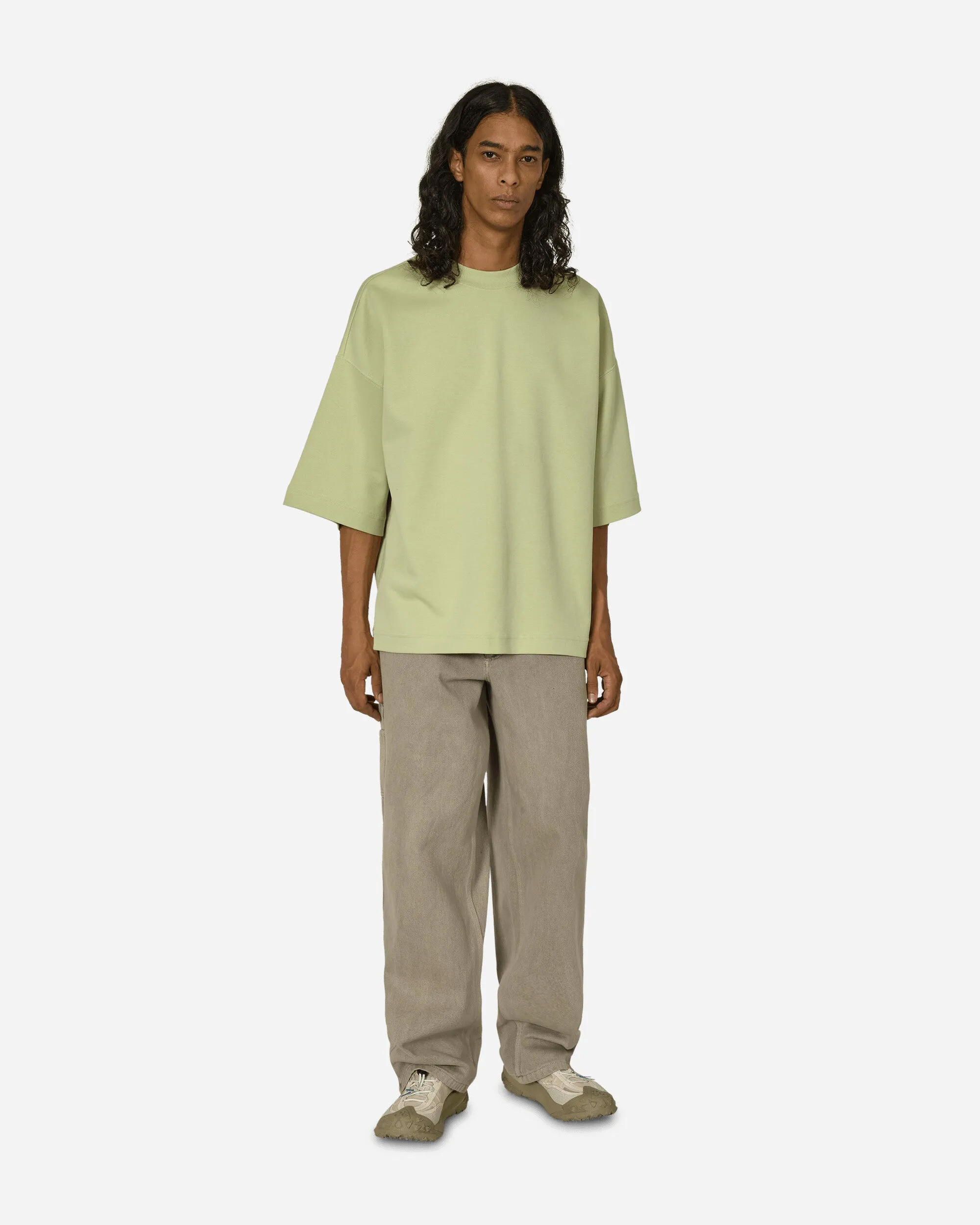 Tech Short-Sleeve Fleece T-Shirt Olive Aura
