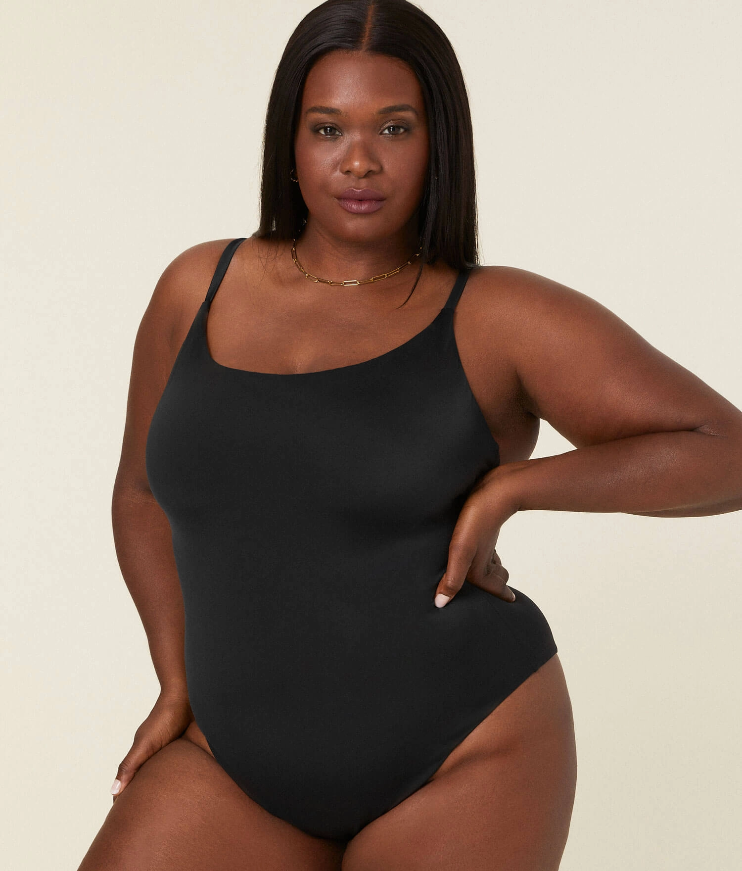 The Fiji One Piece - Eco Nylon - Black - Classic