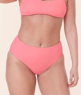 The High Rise Bikini Bottom - Eco Nylon - Petal classic swimwear for women, everyday swimwear ladies