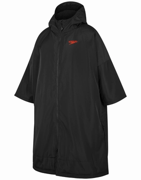 Thermal Dry Change Adult Robe - Black/Red speedo mens swimwear, speedo training swimsuits