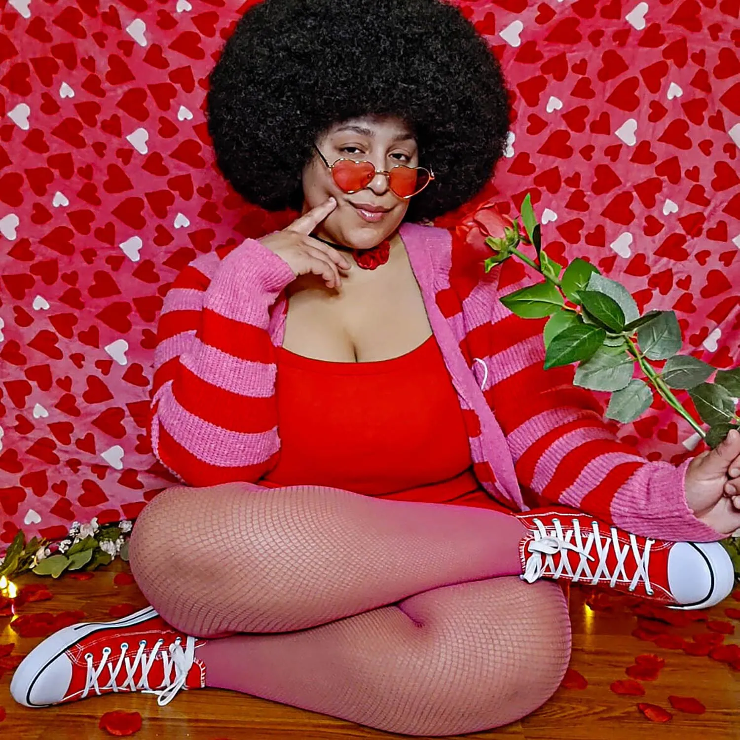 Thighs the Limit Fishnets - Barbara