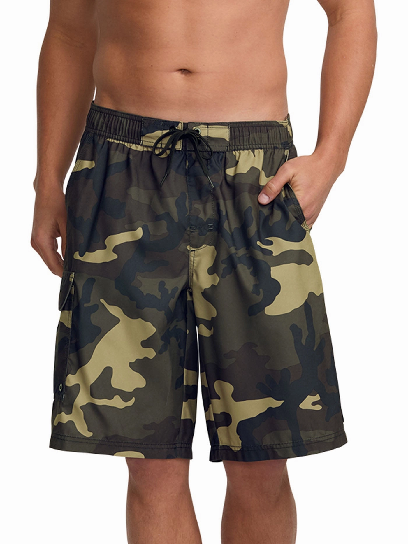 Thrown On LB Boardshorts men's boardshorts swimwear, long swim shorts for men