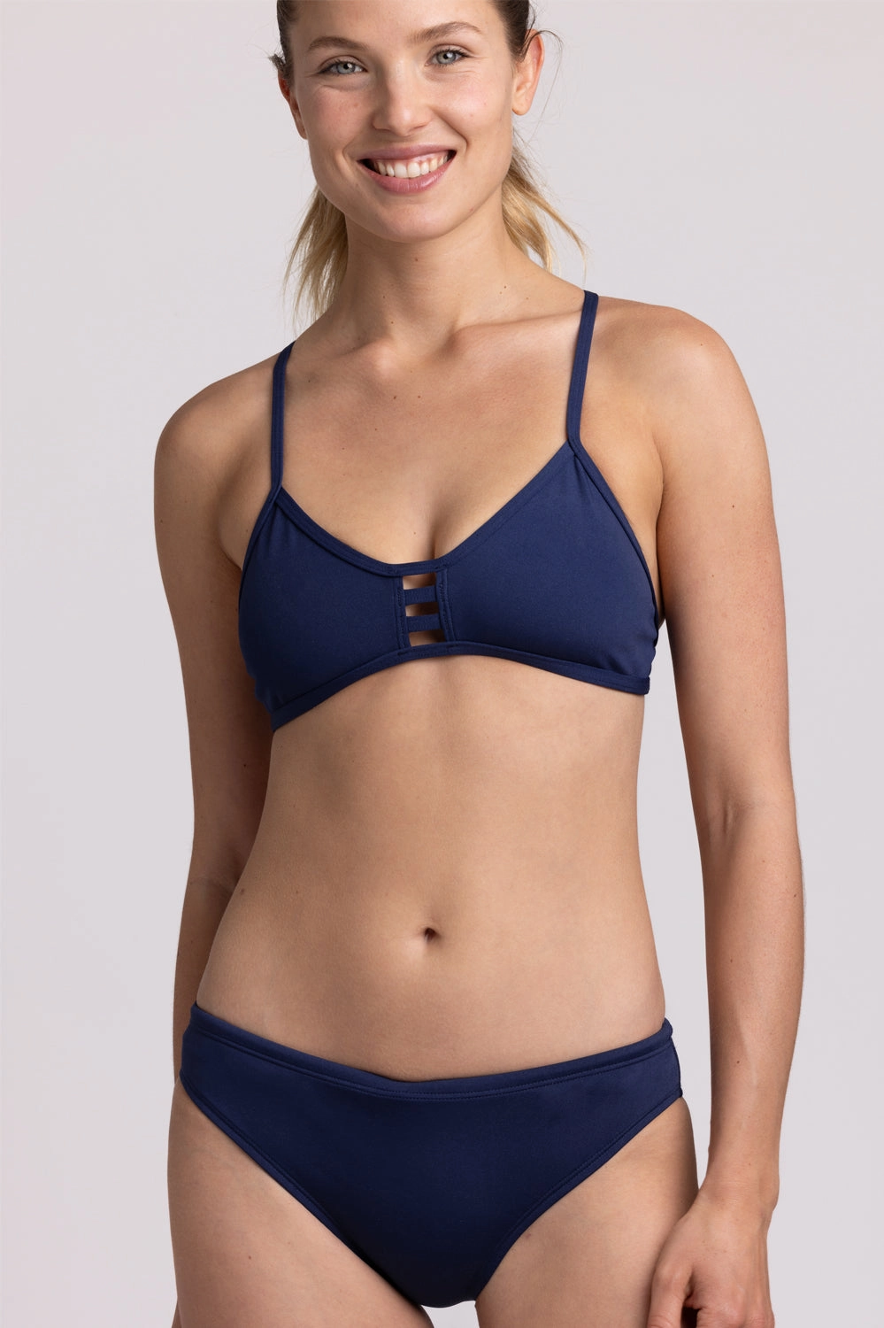 Tiffany Bikini Bottom - Navy