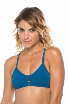 Tomcat Bikini Top - Deep Blue Sea mix and match bikinis, stylish women's bikini options