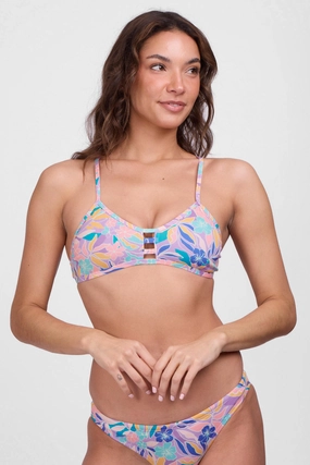 Tomcat Bikini Top - Glow bikini sets with cover up, comfy beach bikinis women