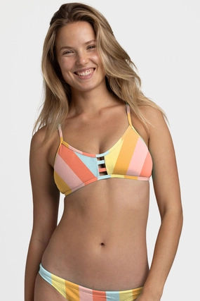 Tomcat Bikini Top - Sherbert mix and match bikinis, stylish women's bikini options