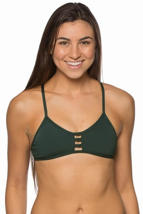 Tomcat Top - Pine mix and match bikinis, stylish women's bikini options