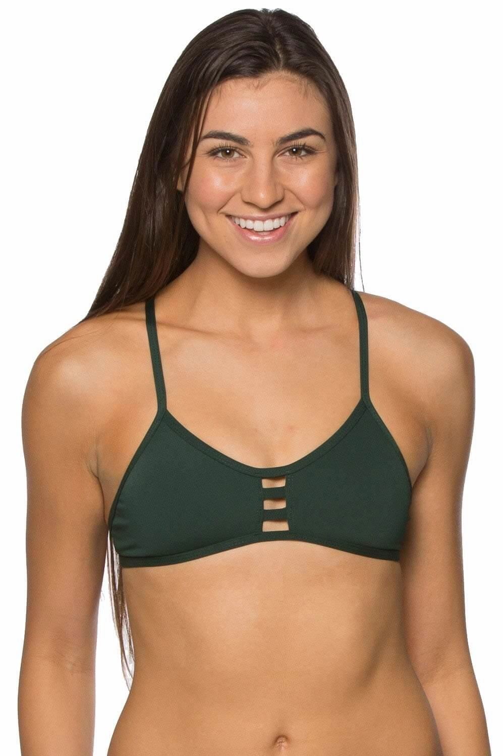 Tomcat Top - Pine mix and match bikinis, stylish women's bikini options