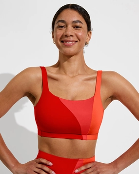 Top Shelf *LOF X DUNE - Sweet Chili Heat / Flare / Aperol lightweight women's swimwear, chic swim outfits for beach