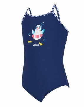 Tots Girls Little Gull Crossback Swimsuit zoggs swimwear for women, zoggs goggles and swimsuits