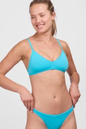 Tracy Bikini Top - Hawaii Blue bikini sets with cover up, comfy beach bikinis women